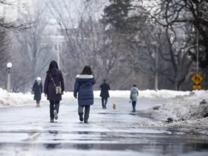 Ottawa weather: Spring snow squall snarls morning commute